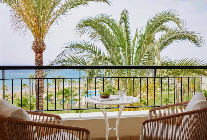 Kétágyas szoba, erkély