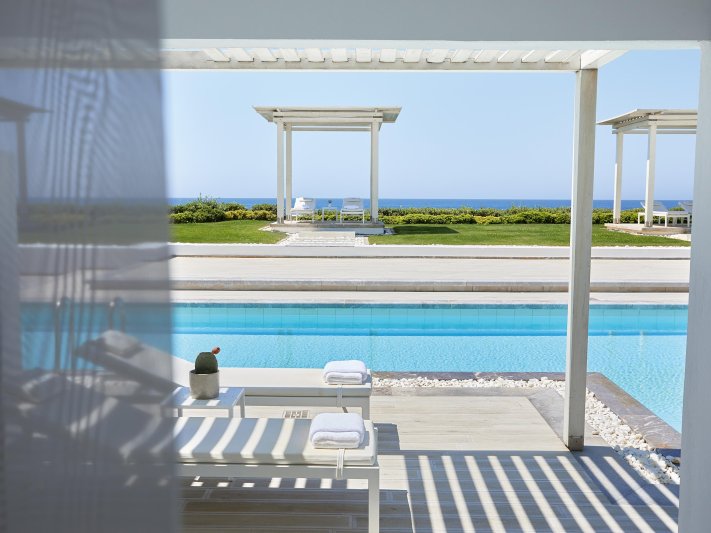 Bungaló tengerre néző kilátással - swim-up hozzáféréssel