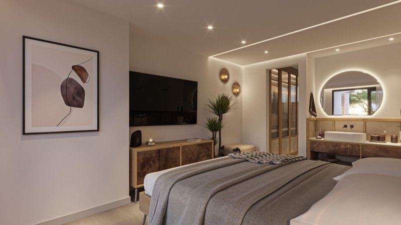 Családi bungaló, kilátással a kertre