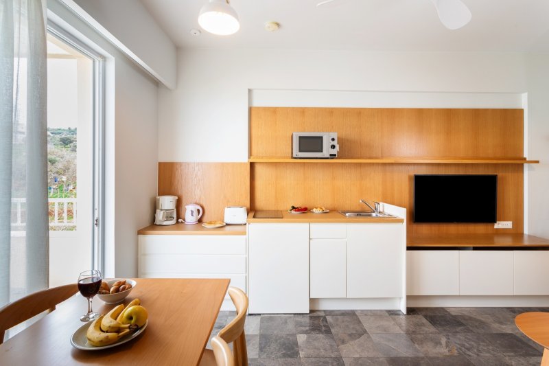 Kétágyas szoba, Superior, konyhasarok