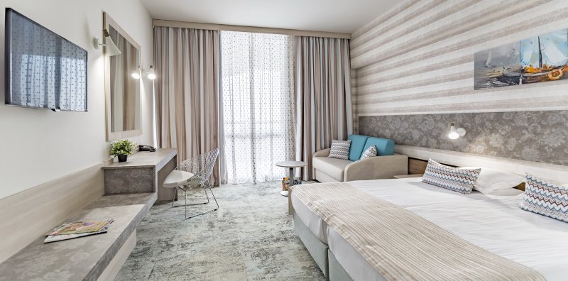 Deluxe szoba kétszemélyes ággyal