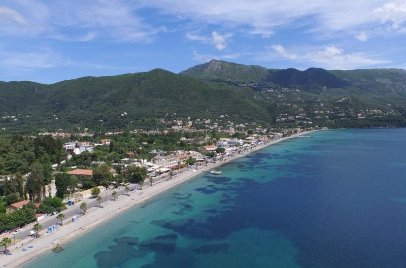 Korfu utazás Ipsos Beach