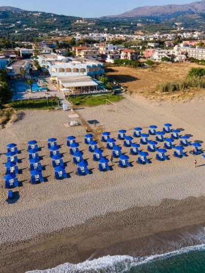 Kréta Adelianos Kampos utazás Kathrin Beach