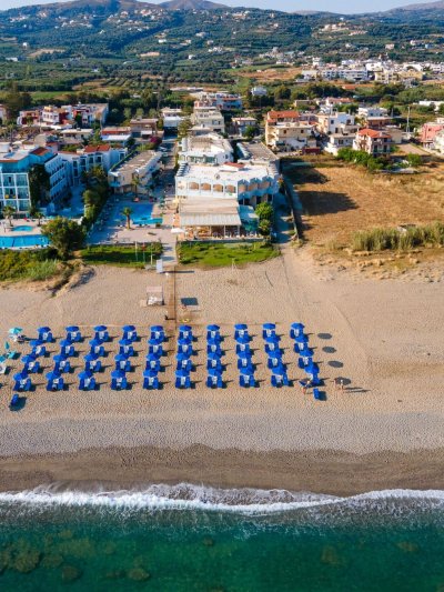 Kréta Adelianos Kampos utazás Kathrin Beach