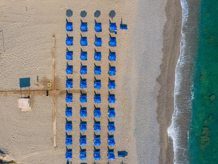 Kréta Adelianos Kampos utazás Kathrin Beach