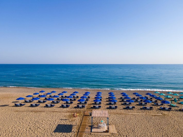 Kréta Adelianos Kampos utazás Kathrin Beach