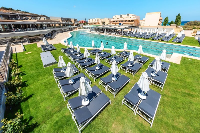 Kiani Beach Resort Kréta Kalyves