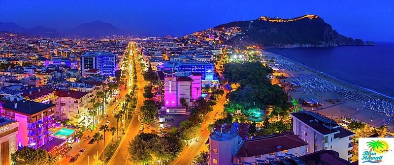 Alanya utazás Kleopatra Blue Hawaii 