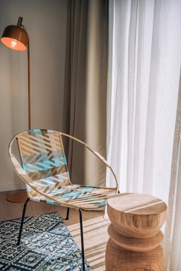 Luxus szoba kertre néző kilátással