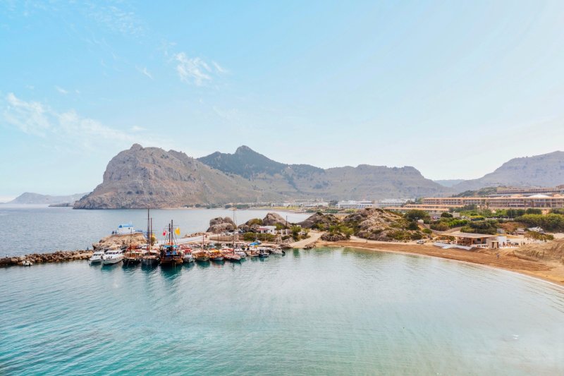 Rodosz Kolymbia utazás Leonardo Kolymbia