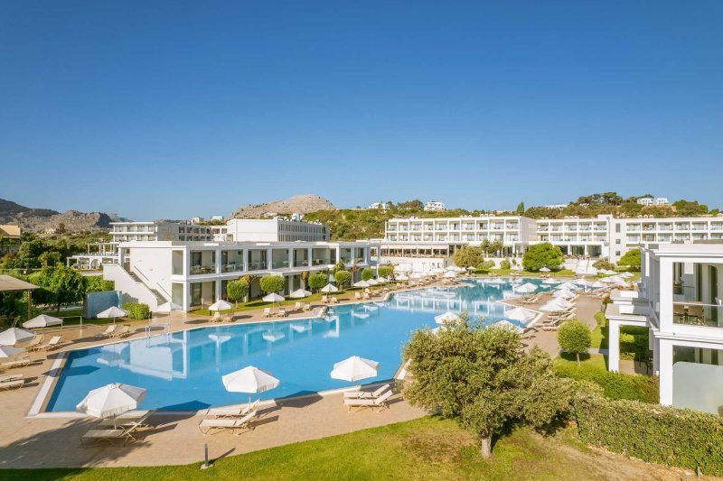 Rodosz Kolymbia utazás Levante Beach