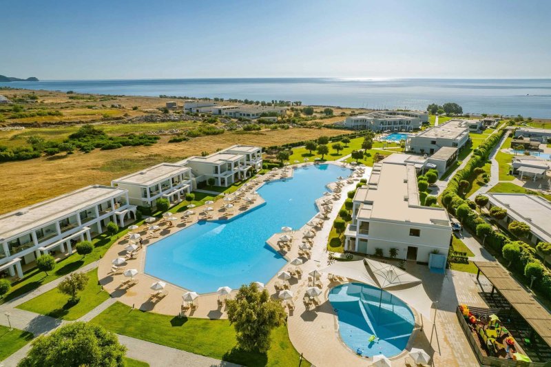 Rodosz Kolymbia utazás Levante Beach