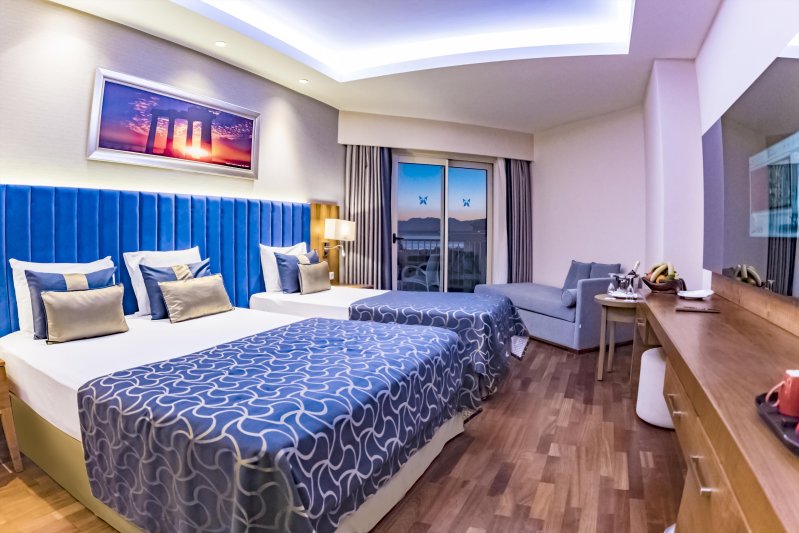 Komfort szoba kétszemélyes ággyal