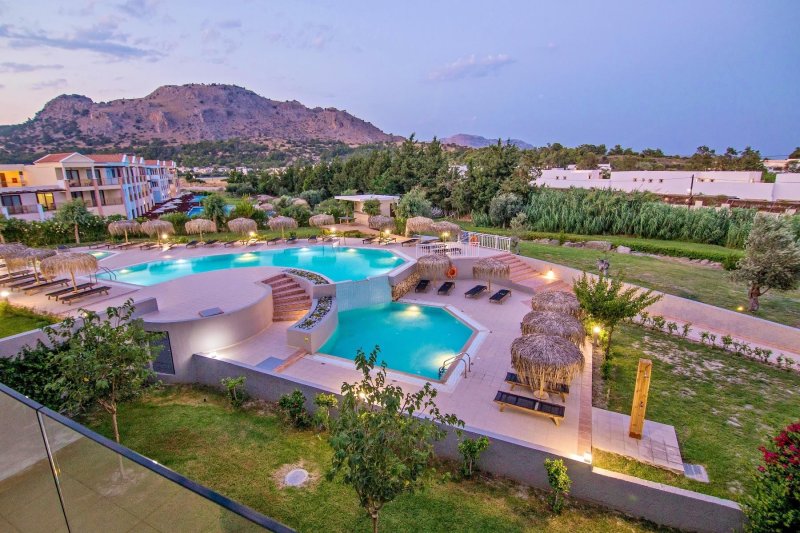 Rodosz Lindos utazás Lindos Breeze