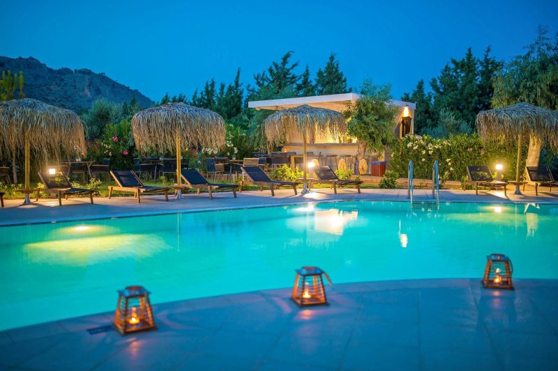 Rodosz Lindos utazás Lindos Breeze