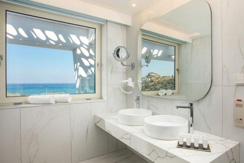 Rodosz Lindos utazás Lindos White