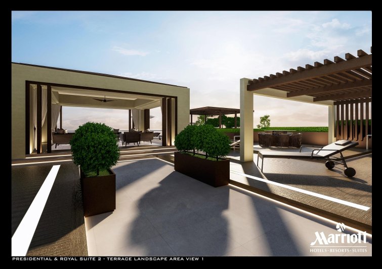 Dubai utazás Marriott Resort Palm Jumeirah