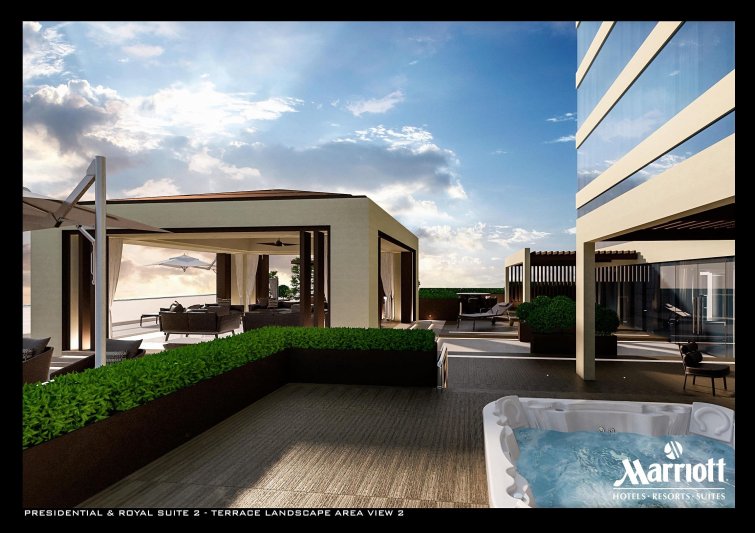 Dubai utazás Marriott Resort Palm Jumeirah