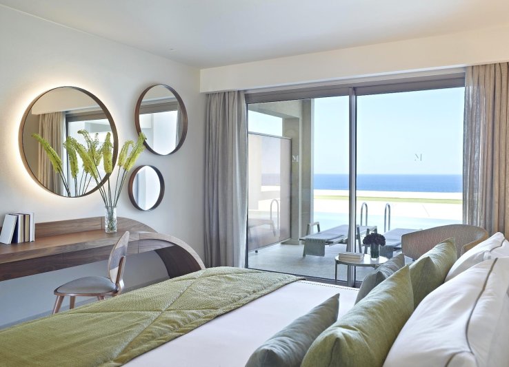 Deluxe kétágyas szoba közös medencével