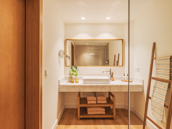 Lakosztály, fürdőszoba