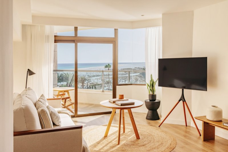 Lakosztály, óceánra néző