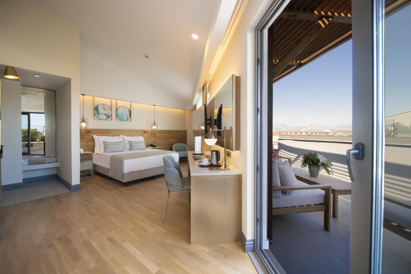 Deluxe kétágyas szoba jacuzzival