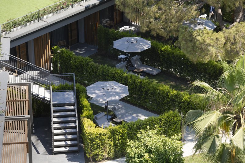 Garden Deluxe kétágyas szoba saját kerttel