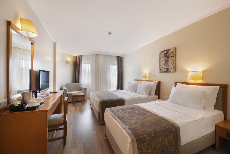 Kétágyas szoba vidéki kilátással