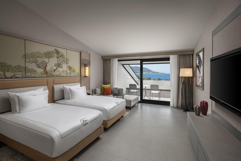 Deluxe családi szoba tengerre néző kilátással