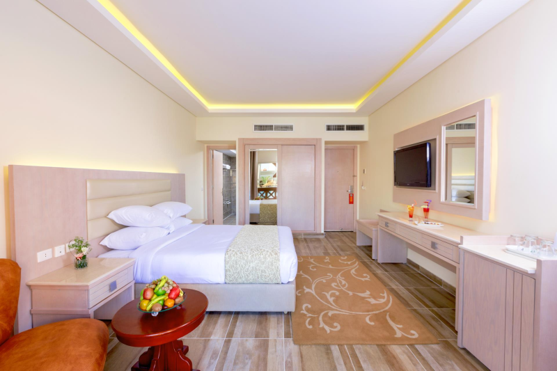 Standard szoba kertre néző kilátással