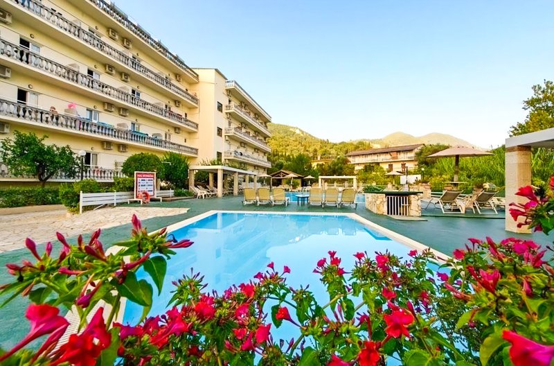 Korfu utazás Potamaki Beach 