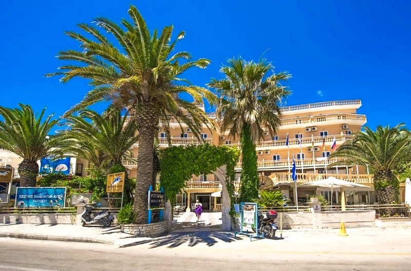 Korfu utazás Potamaki Beach 