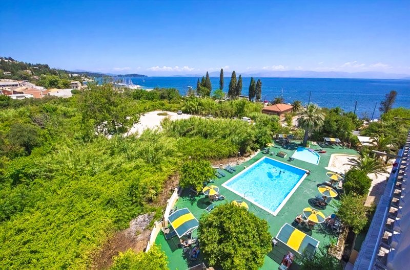 Korfu utazás Potamaki Beach 