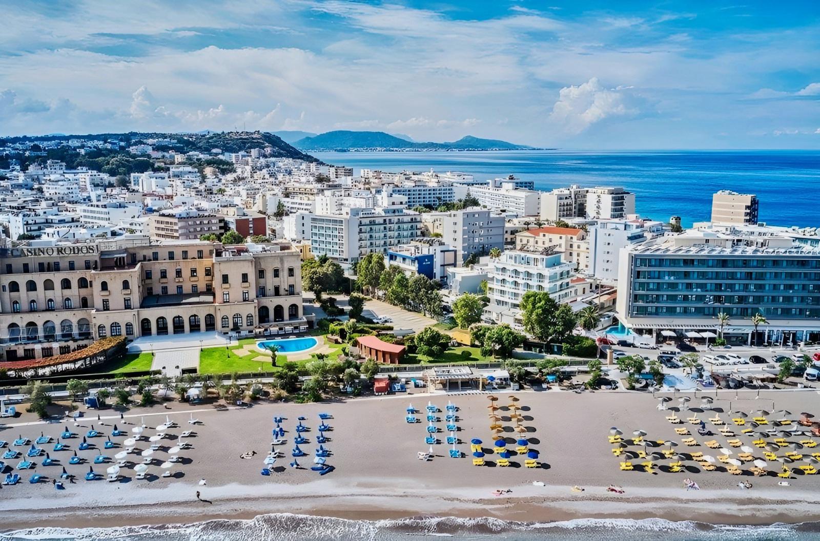 Aquamare City Beach Rodosz Rhodes