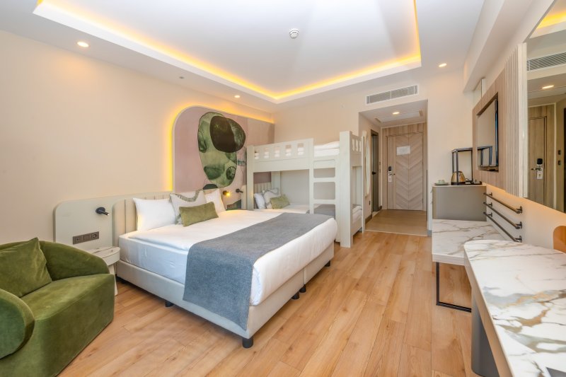 Kétágyas szoba, tágas