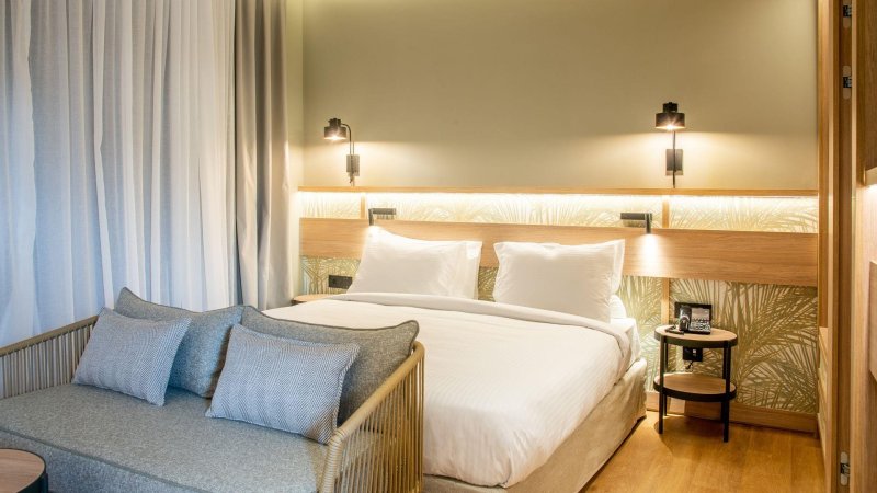 Kétágyas szoba tengerre néző kilátással