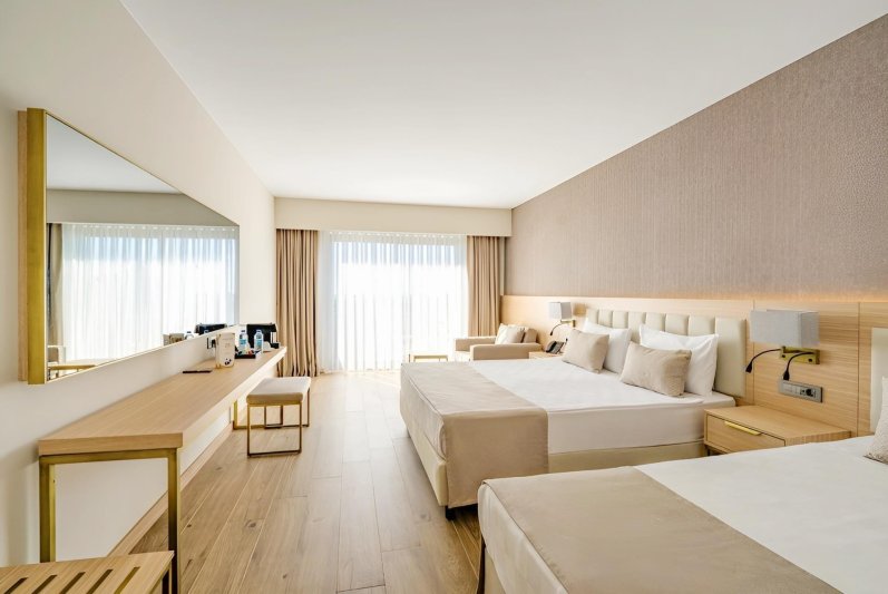 Superior szoba kétszemélyes ággyal