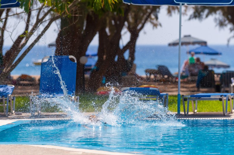 Rodosz Lardos utazás Stafilia Beach