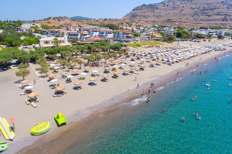 Rodosz Lardos utazás Sun Beach Lindos