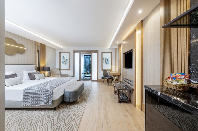 Deluxe szoba kétszemélyes ággyal