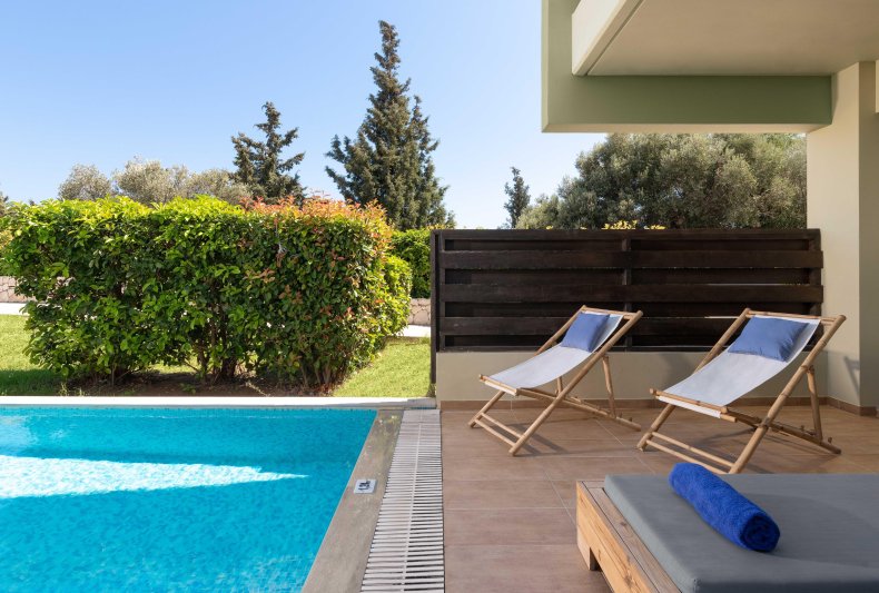 Privát medencés lakosztályok