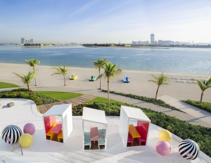 Dubai utazás W Dubai The Palm