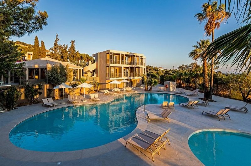 Rodosz Lindos utazás White Olive Premium Hotel Lindos