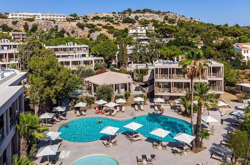 Rodosz Lindos utazás White Olive Premium Hotel Lindos