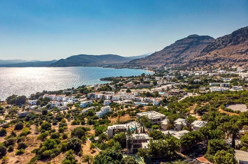 Rodosz Lindos utazás White Olive Premium Hotel Lindos