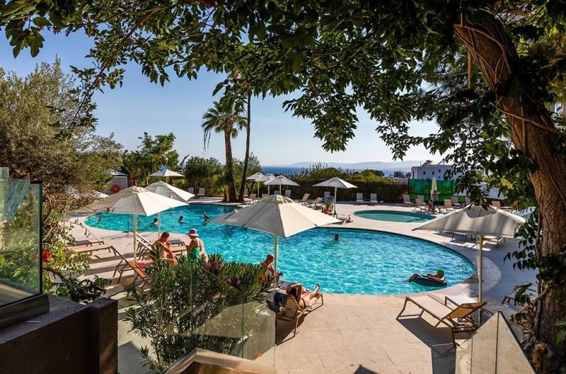 Rodosz Lindos utazás White Olive Premium Hotel Lindos