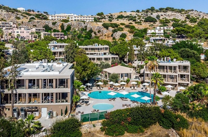Rodosz Lindos utazás White Olive Premium Hotel Lindos
