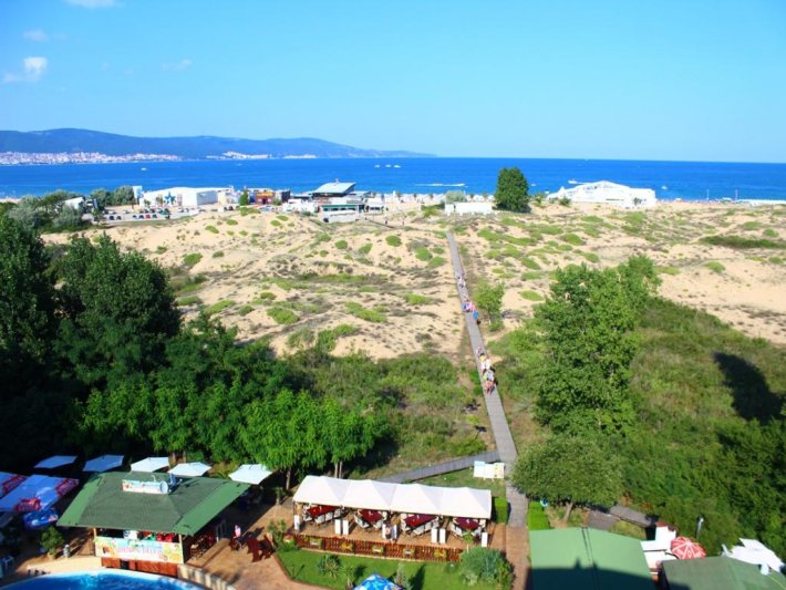 Napospart utazás Delfin Hotel