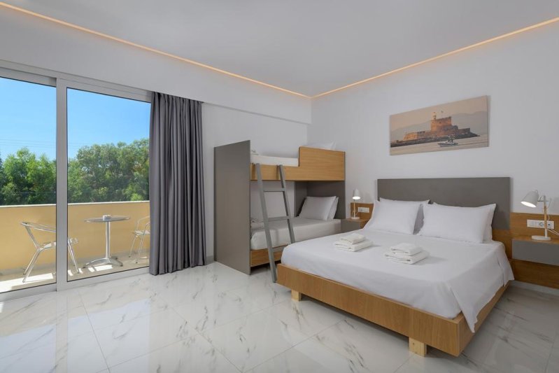 Rodosz Lardos utazás Olive Garden Hotel