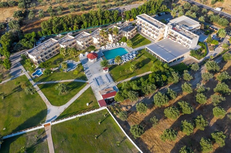 Rodosz Lardos utazás Olive Garden Hotel